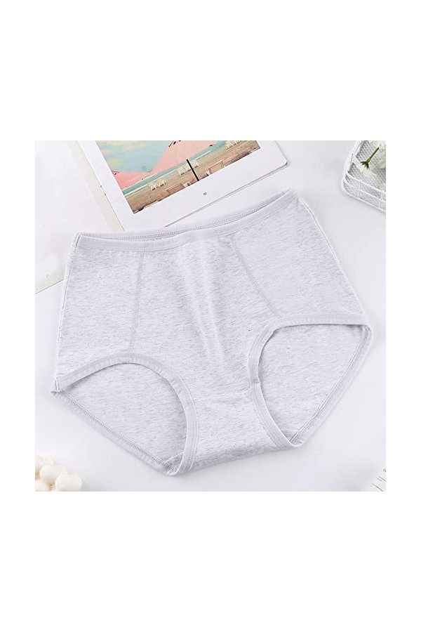 Shorts en Pur Coton et Soie Femme Culottes Stretch Pantalons Triangle de Absorbante Menstruelle 2023 Nouveau Couleur Unie Sli