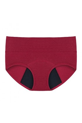 Culottes en Pur Coton et Soie Femme 2023 Nouveau Stretch String Couleur Unie Slips de Absorbante Menstruelle Pantalons Triang