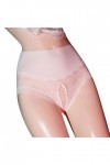 Ncenglings Slip Personnalisé Photo Ceinture Extensible sous-vêtements Sexy Taille Haute Femmes Dos Dentelle Dentelle Ouvert E