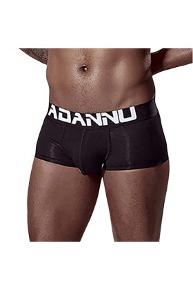 Head Sous-vêtements pour homme Boxer Sous-vêtements Mode Sous-vêtements Sous-vêtements solides Sous-vêtements pour homme, Noi