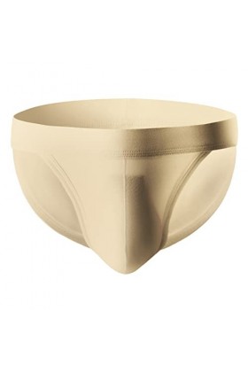 CUTeFiorino Sous-vêtement sexy pour homme avec empiècement en fil de glace, kaki, M