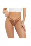 Générique Culotte Femme Sexy Chic Culottes Non Pantalons Glace Soie Fesses Dentelle JusquÀ Creux Taille Basse Ultra Mince Vo