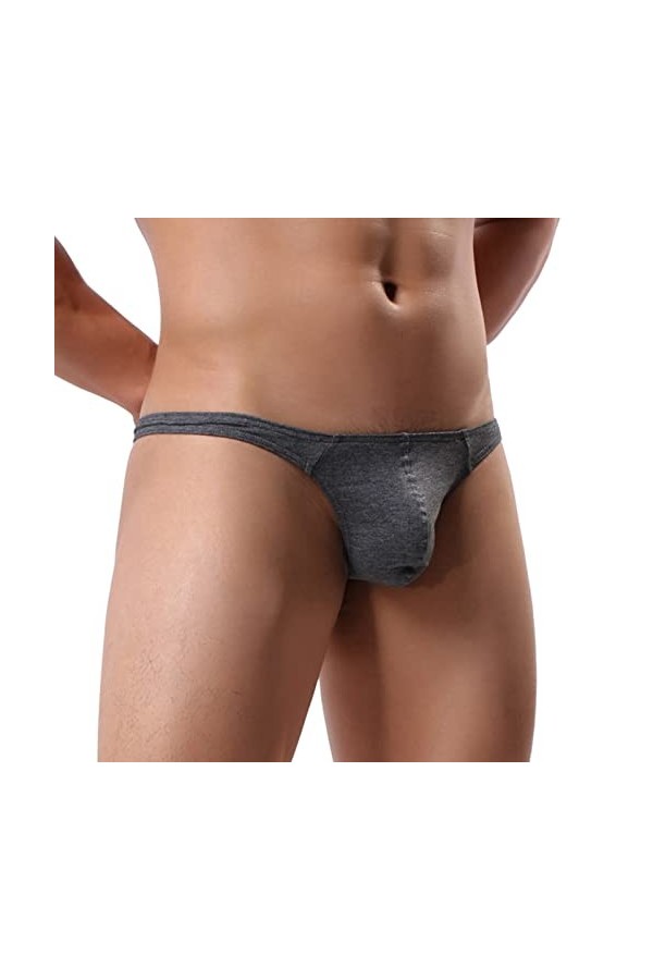 C & A Sous-vêtements pour homme Sous-vêtements en coton Sous-vêtements courts Poches doux et stables Culotte Homme Sous-vêtem