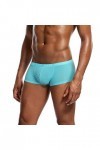 Sous-vêtement sexy pour homme - Vernis - Boxer coloré, bleu clair, XL