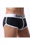Lingerie Sexy Femme sous-vêtements Sexy pour Hommes Shorts Solid Slip Pouch Soft Cotton Briefs Panties Combinaison Sexy Ouver