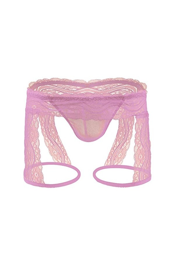 ADMAY 2023 New y29k Style Lingerie Lingerie Adulte Culotte Dentelle Tongs sous-vêtements avec jarretière Lingerie Sexy Robe D