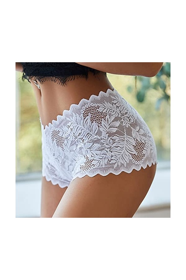 Femme Érotique Slip Culotte Femme Culotte Dentelle Sexy Pour Femme Sexy en Dentelle pour Tanga Femme Slips Femmes Crochet Den