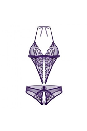 Lingerie Femme Nuisette Sexy Vêtements Dessous Body Vetements Ouverte Grande Lingerie Sex Transparent Erotique Erotisme Slip 