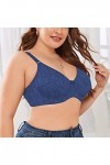 HANXIULIN Soutien-gorge en coton fin et fonctionnel pour femme - Soutien-gorge push-up à lavant - Soutien-gorge sans armatur