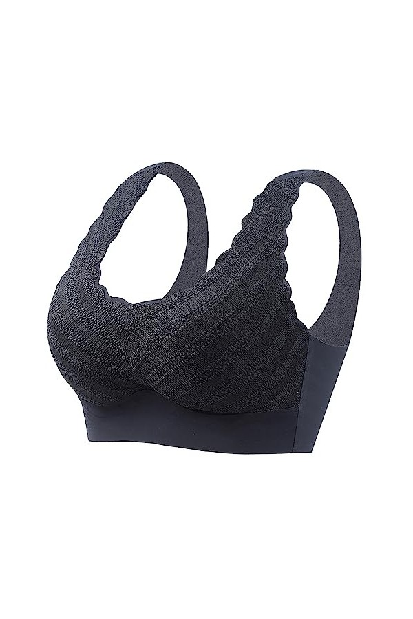 Lingerie Femme Sexy Ensemble Homme Sexy Hot y20.k Soutien-Gorge Dos à Motif de Feuille de Dentelle Respirante Confortable pou