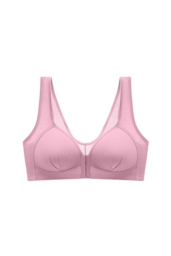 Lingerie Femme Sexy Ensemble Homme Sexy Hot y20.k Soutien-Gorge de Sport Mince Respirant avec Bouton Avant pour Femme sans An