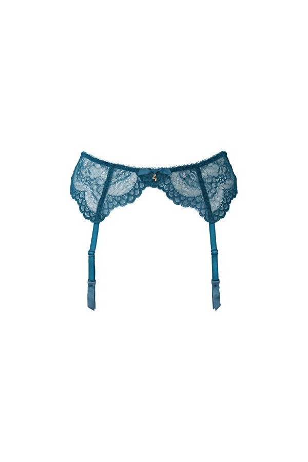 Gossard Bretelles en dentelle Superboost pour femme, Bleu bleu nuit/doré , XL