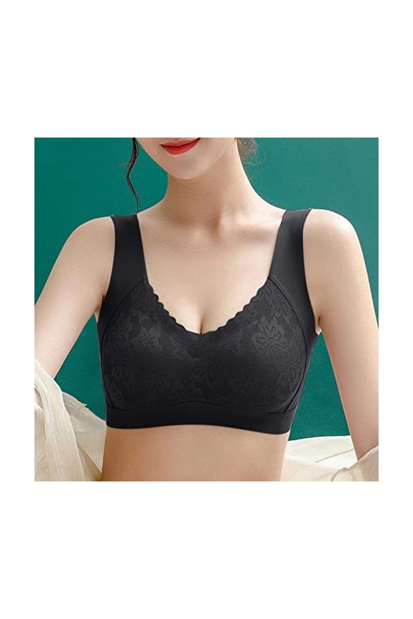 Lingerie Femme Sexy Ensemble Homme Sexy Hot y22k Dames sans Couture beauté Dos sous-vêtements sans Anneau en Acier Soutien-Go