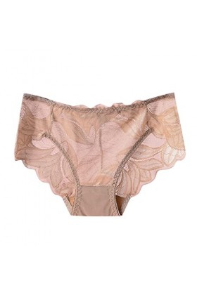 Slips pour Femme Taille Haute Shorts Couleur Unie Culottes en Pur Coton et Soie Pantalons Triangle Stretch Grande Taille avec