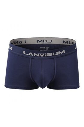 FGUUTYM Lot de boxers pour homme - Sexy Ride Up - Sous-vêtements, bleu foncé, XXL