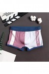 FGUUTYM Sous-vêtements pour homme - En coton - Boxer - Pour garçon - Personnalité - Pantalon ample - Pour les jeunes - Sport,