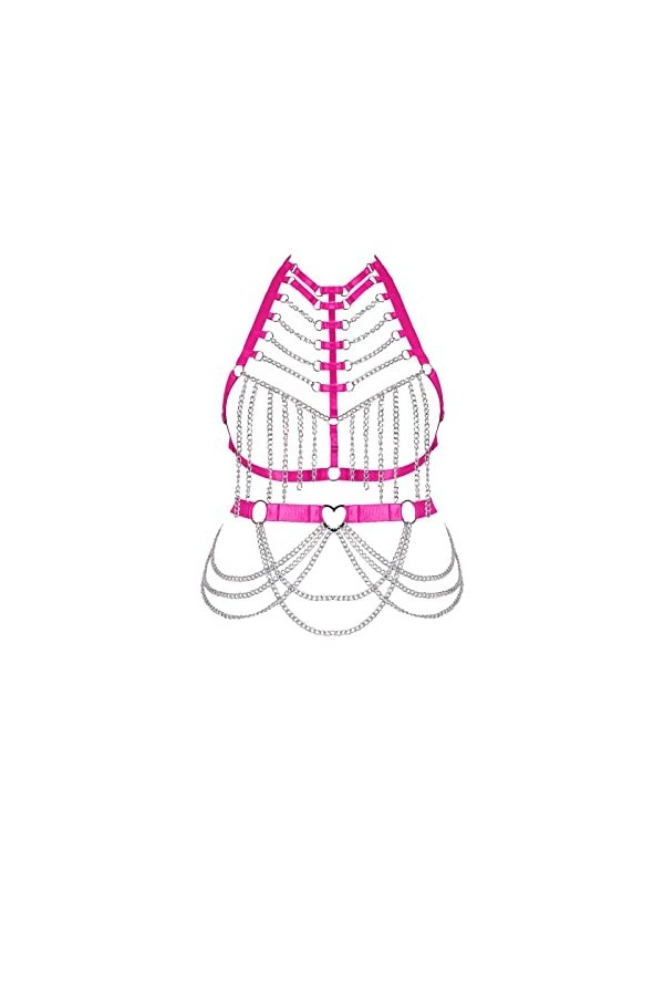 Femmes Bretelles Soutien - Gorge Mode Oversize Soutien - Gorge Bas Garter Set Punk Gothique Carnaval Dance Costume 1