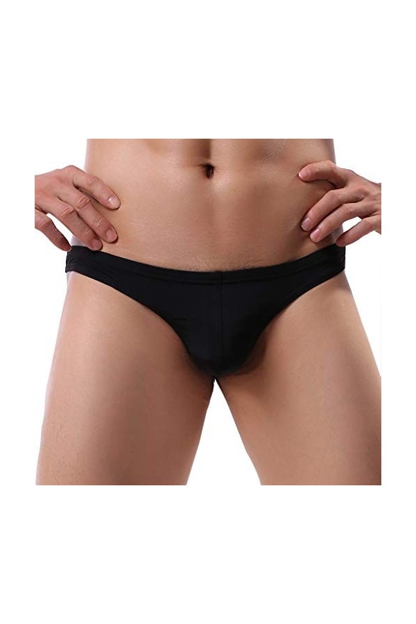 Générique String Homme Sexy Hot Dentelle Slips Boxer Mesh pour Hommes Bas à la Taille sous-vêtements Doux Knickers Respirants