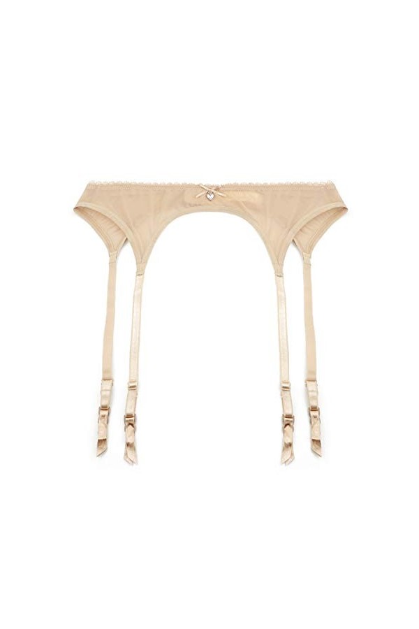 Libella Femme Porte-Jarretelle avec des pièces de strass scintillantes multicolore 2506 blanc noir rouge beige XL