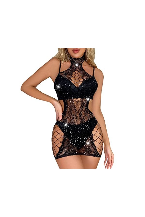 Lingerie Femme Sexy Ensemble Homme Sexy Hot y*2*k Femmes Lingerie Sexy Dames Dentelle Perceuse Chaude Body Bretelles sous-Vêt
