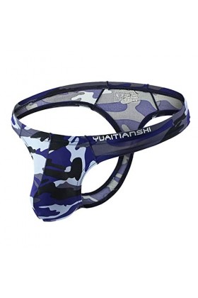 Générique Lingerie Homme Sexy Hot sous-vêtements pour Hommes Ice Silk sous-vêtements Sexy String Sexy pour Hommes Robes en Ti