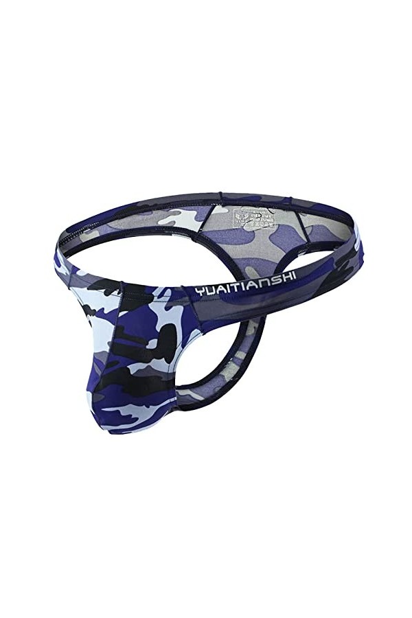 Générique Lingerie Homme Sexy Hot sous-vêtements pour Hommes Ice Silk sous-vêtements Sexy String Sexy pour Hommes Robes en Ti