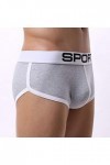 Lingerie Sexy Femme sous-vêtements Sexy pour Hommes Shorts Solid Slip Pouch Soft Cotton Briefs Panties Combinaison Sexy Ouver