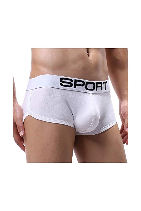 Ensemble de Lingerie Erothique Sexy Hot Dentelle sous-vêtements Sexy pour Hommes Shorts Solid Slip Pouch Soft Cotton Briefs P