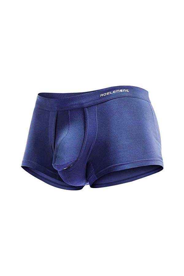 Sous-vêtements respirants pour homme - Séparation physiologique - Sous-vêtements pour homme, bleu, L