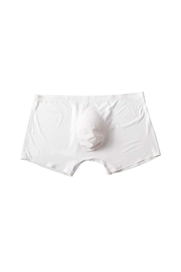 Générique Lingerie Homme Sexy Hot sous-vêtements Sexy à la Mode pour Hommes Pure Color Ice Silk Seamles Pack Pantalon Pyjama 