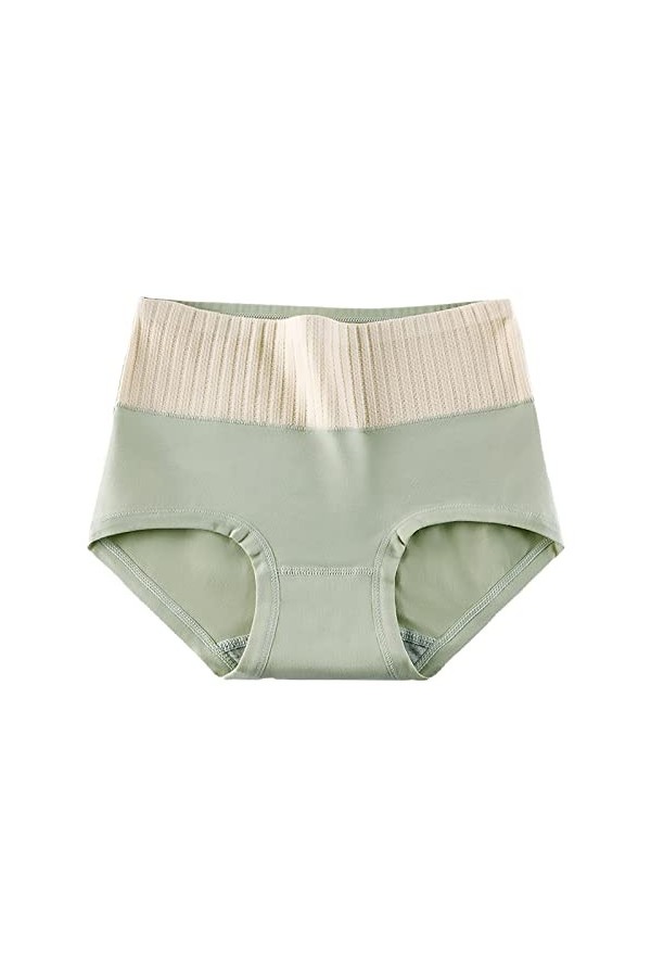 Shorts de Absorbante Menstruelle Femme 2023 Nouveau Stretch Slips Couleur Unie Culottes en Pur Coton et Soie Pantalons Triang