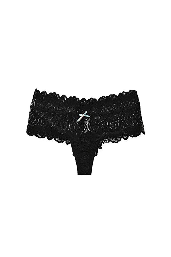 Culotte Grande Taille Femme String Femme Sexy Chic Dentelle Culotte Invisible Bikini String Deshabillé Sexy Grande Taille Lin