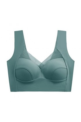 Lingerie Femme Sexy Ensemble Homme Sexy Hot y23k Coupe Fixe Femme Soie Glacée Beau Dos Froncé sans Anneau en Acier Soutien-Go