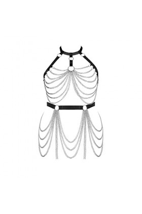 Femmes Bretelles Soutien - Gorge Mode Plus Taille Cage Soutien - Gorge Chaussettes Garter Set Punk orgie Gothique Dance Costu