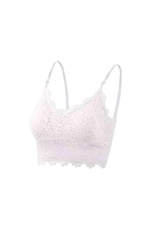 Soutien-gorge pour femme : Multiway couleur chair sexy bustier T-shirt soutien-gorge en dentelle protection de la transpirati