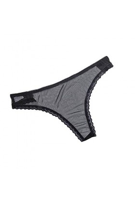 Doublehero Lingerie Sexy Femme String Ultra-Mince Complet Taille Basse Transparente Breifs Sexy Culotte Sexy intimes pour Fem