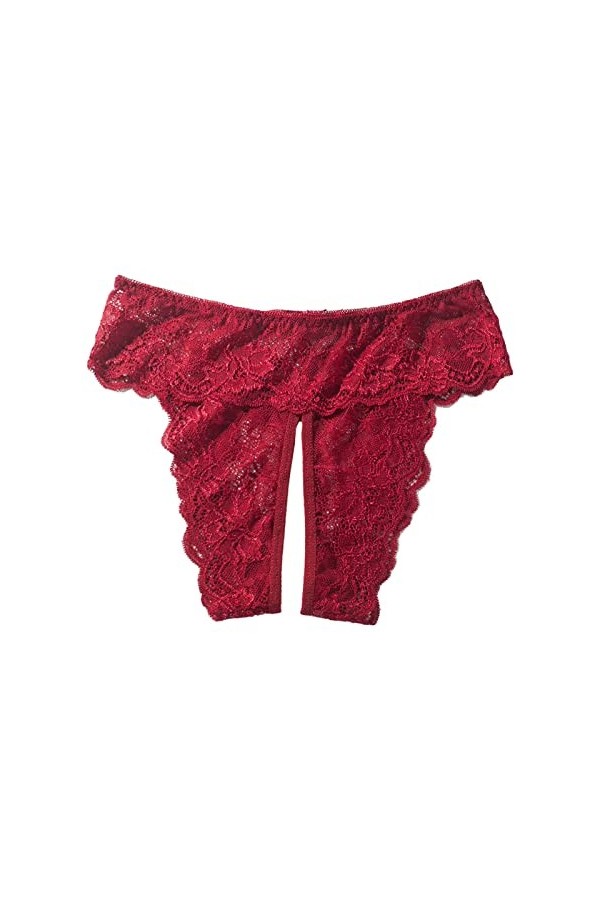 Générique Sexy Dentelle Patchwork Culottes Femmes Broderie sans Couture G-String Culottes Culottes G-String Imprimé T String 