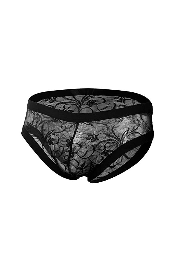 LKRSEEF Cosplay String Gay Erotique Transparent Tenue Coquin Travesti Sexy Hot Lingerie Corset Bondage Ouvert Slip Bretelle M