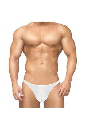 LKRSEEF Corset Culotte Homme Cosplay Sexy Hot Tenue Crossdresser Transparent Chic String Erotique sous Vetement Ouvert Slip B