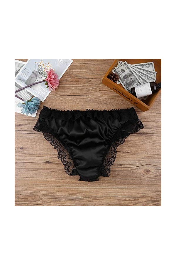 LKRSEEF Transparent String Gay Cosplay Corset Bondage Coquin Chic Bretelle Lingerie Travesti Tenue Mini Slip Erotique Elephan