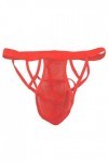 LKRSEEF Erotique Shorty Homme Chic Sexy Hot Slip Kangourou Bonbon Transparent Moulant String Ouverte Jockstrap Elephant Boxer