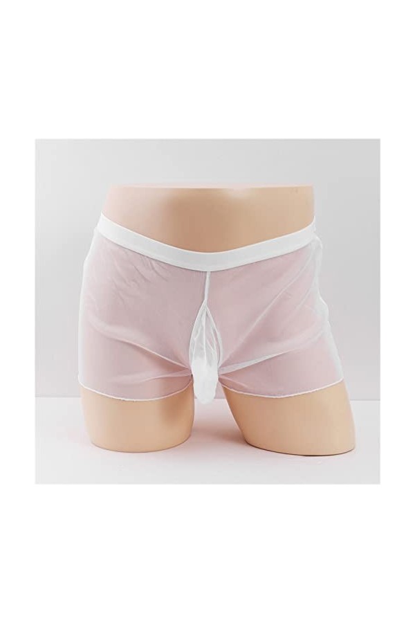 String Homme Sexy Hot Dentelle Slips Boxer Hommes Personnalité Mode Casual Sexy Mini String sous-Vêtements T Pantalon Dentell