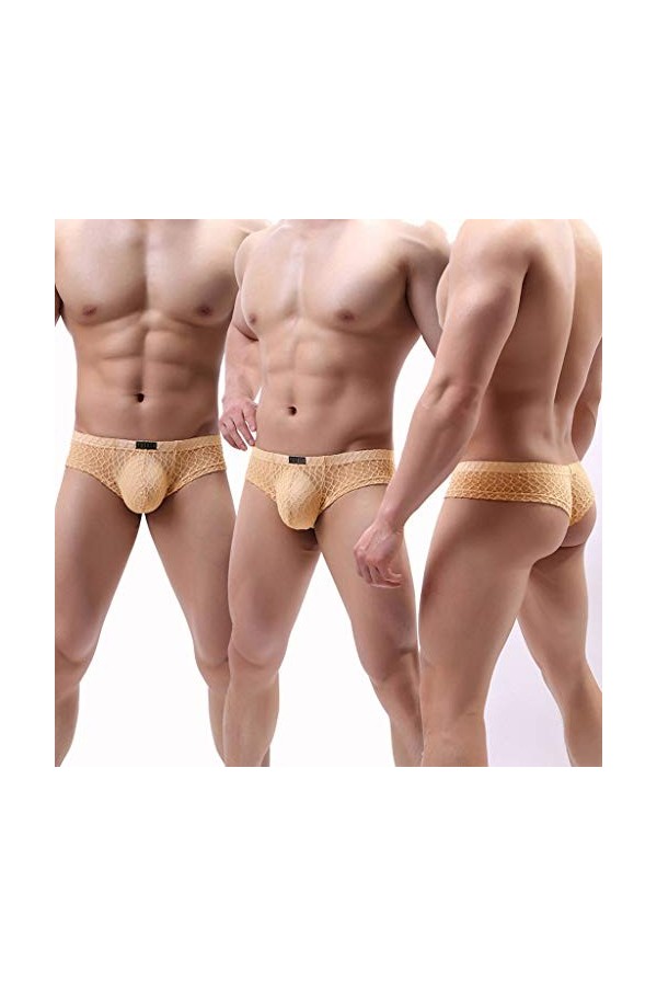 Slip Homme Sexy NtidéRapant Boxer Homme Microfibre Comfort éLastique Underwears Plusieurs-PossibilitéS String Homme Sexy Chic