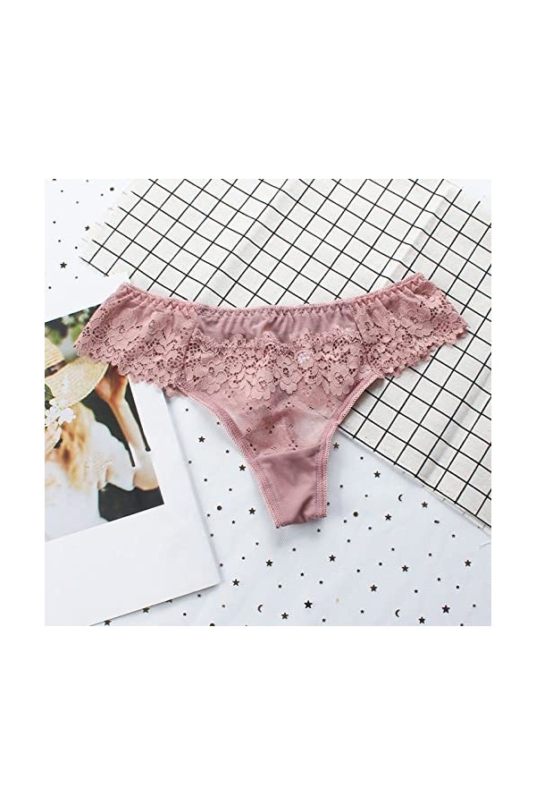 Culottes pour Femmes Culottes Ouvertes Sexy Culottes À Nœud Taille Basse Culotte sous Vetements Culottes Slips Femme en Coton