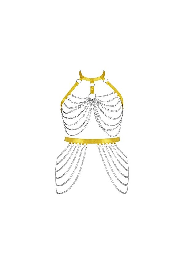 Femmes Bretelles Soutien - Gorge Plus Taille Garter Set sous - vêtements Soutien - Gorge évidé Jambes Garter Set Carnaval Dan