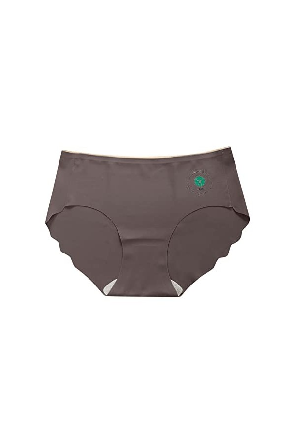 Pantalons Triangle Femme Stretch String en Pur Coton et Soie Culottes Taille Haute Slips Elasticité Tangas de Absorbante Mens