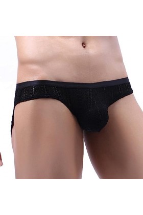 Junhasgood Grands sous-vêtements pour Hommes sous-vêtements pour Hommes Fashion Low Rise Sexy Trend Sharp and Interesting Dou