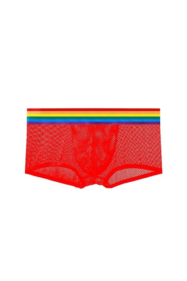 Générique Boxer Transparent Lingerie Sexy Imprimer Lèvres sous-Vêtements Confortables Slips Hommes sous-vêtements Hommes Ling