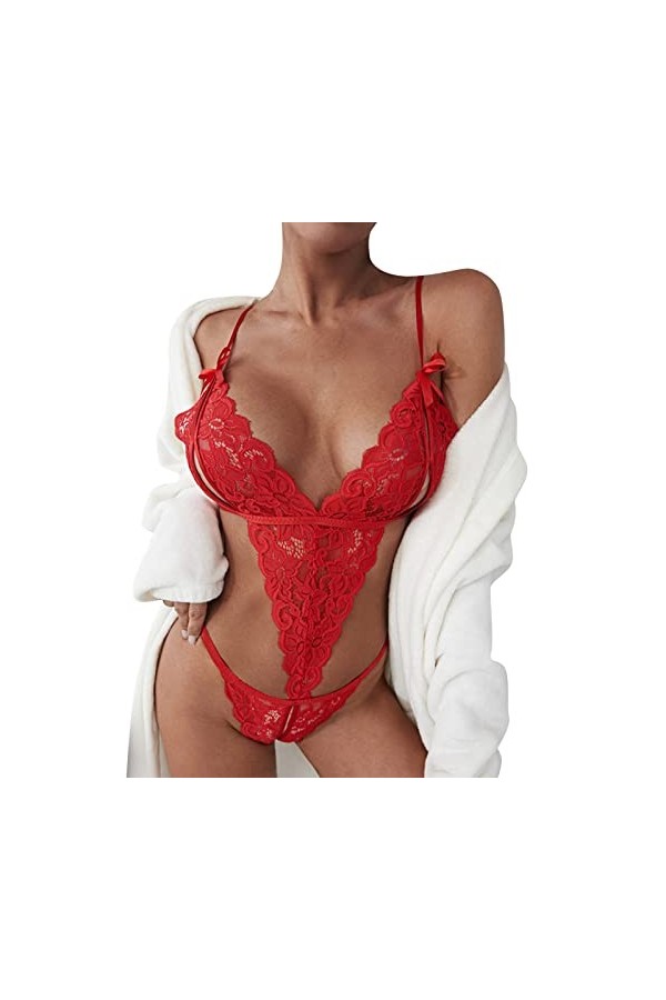 Lingerie Femme Sexy Ensemble Homme Sexy Hot y28.k Ensemble de sous-vêtements de Lingerie Sexy Transparents imprimés en Dentel