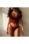 Vêtements De Nuit Femme Erotique Ensemble Soutien Gorge et String Sexy Lingerie Sexy Ensemble 2 Pièce sous-Vetements Dentelle